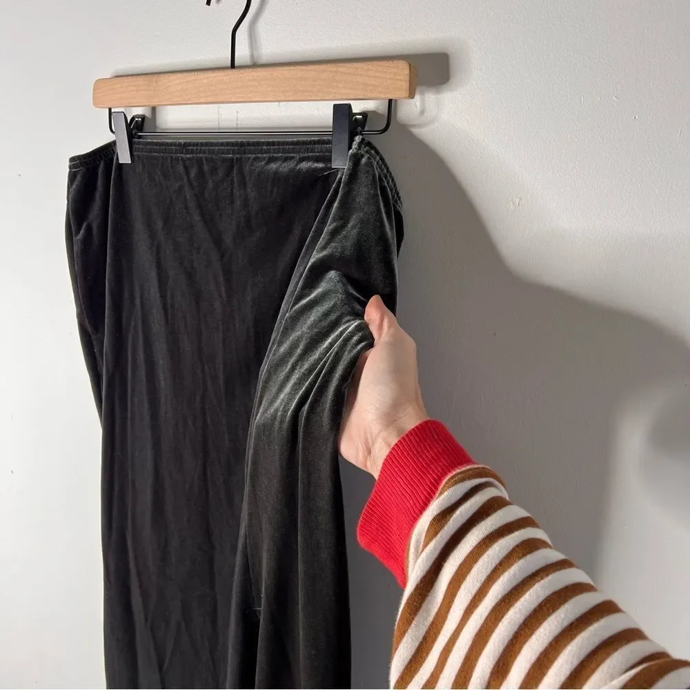 Vintage Velvet Maxi Skirt | Kathie Lee Collection XL | Holiday New Year Party